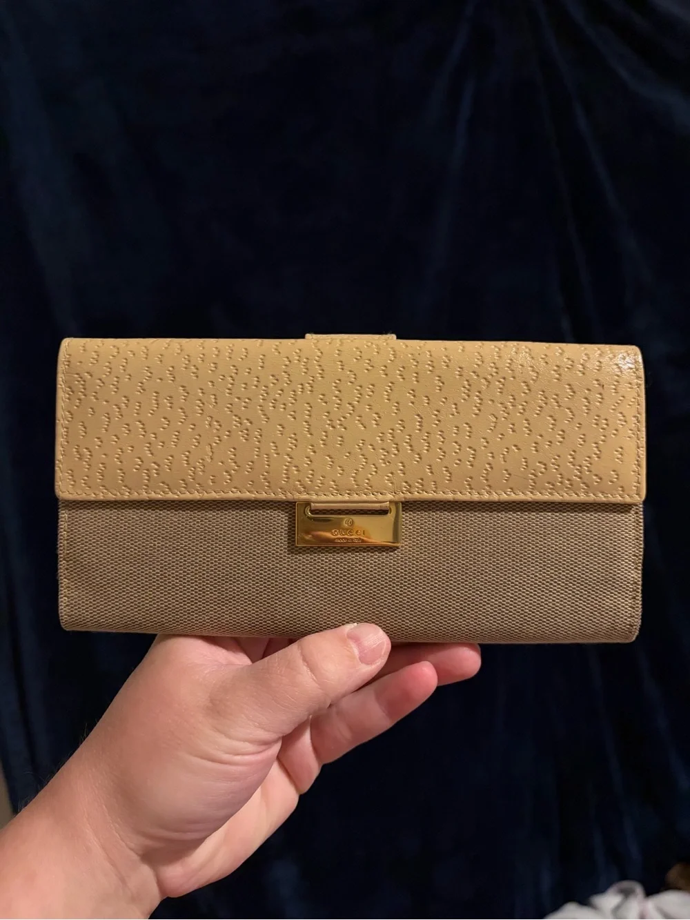 Gucci long continental wallet